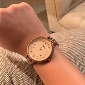 Rose Gold BF watch